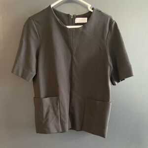 Everlane Black Short Sleeve Top